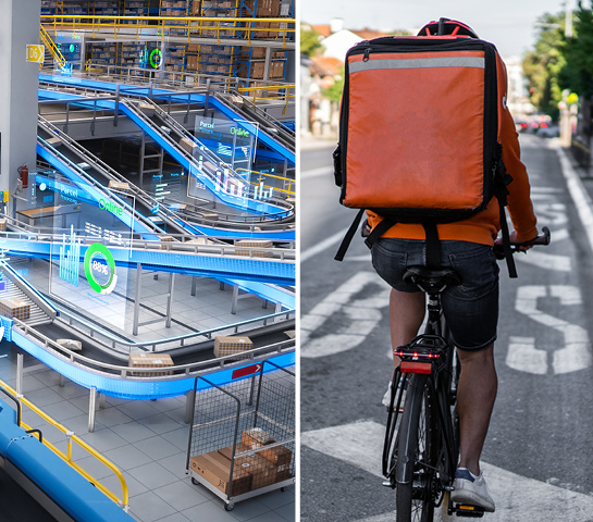 CEP market under pressure: Mixing parcel networks with same-day delivery leads to a loss of efficiency – and money